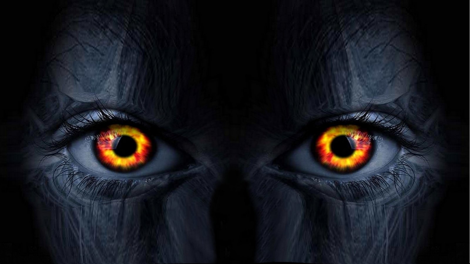 Evil eye wallpapers HD for desktop backgrounds
 Evil Eyes In Dark