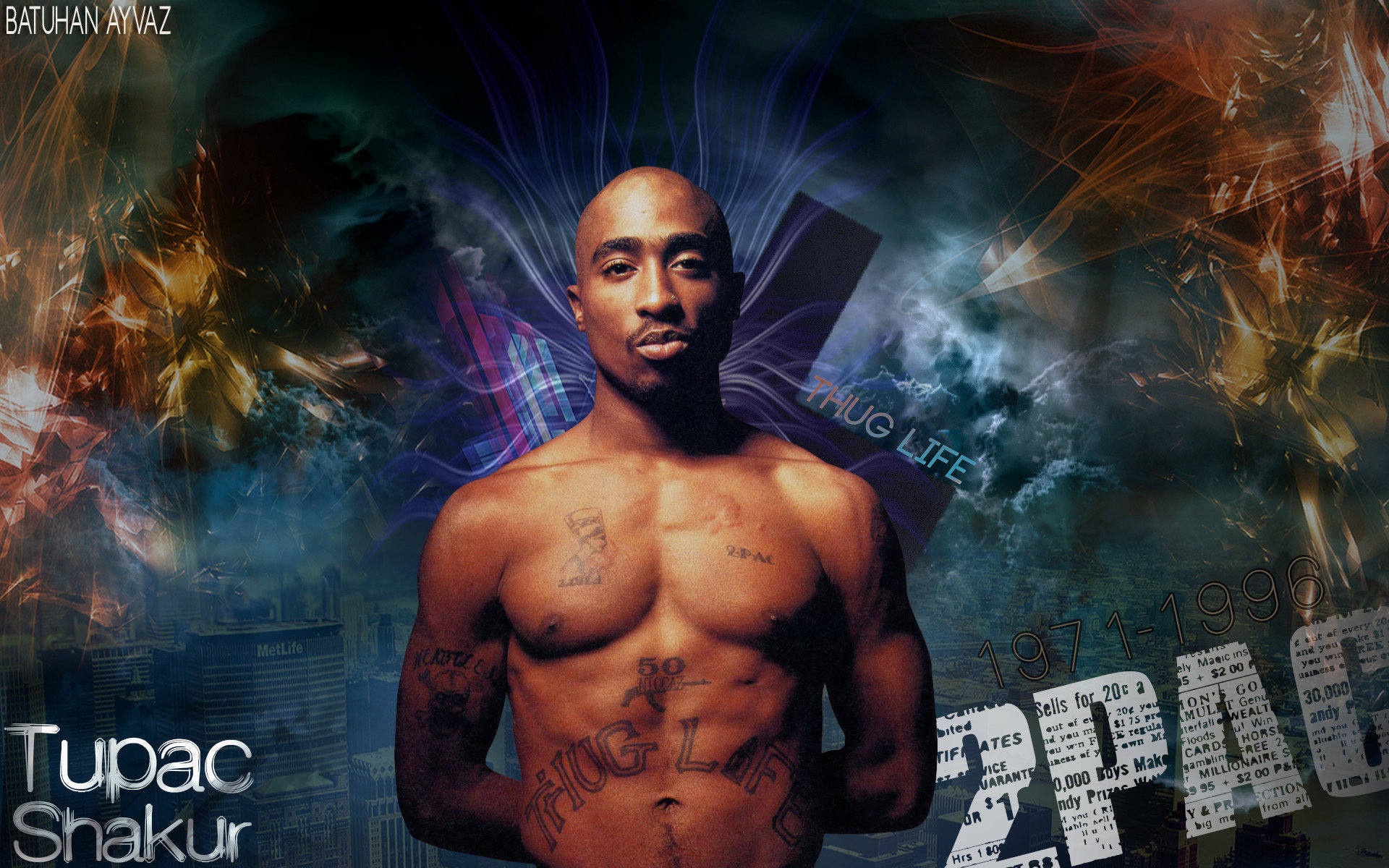 Free download 2pac (tupac) background ID:259133 hd 1920x1200 for PC