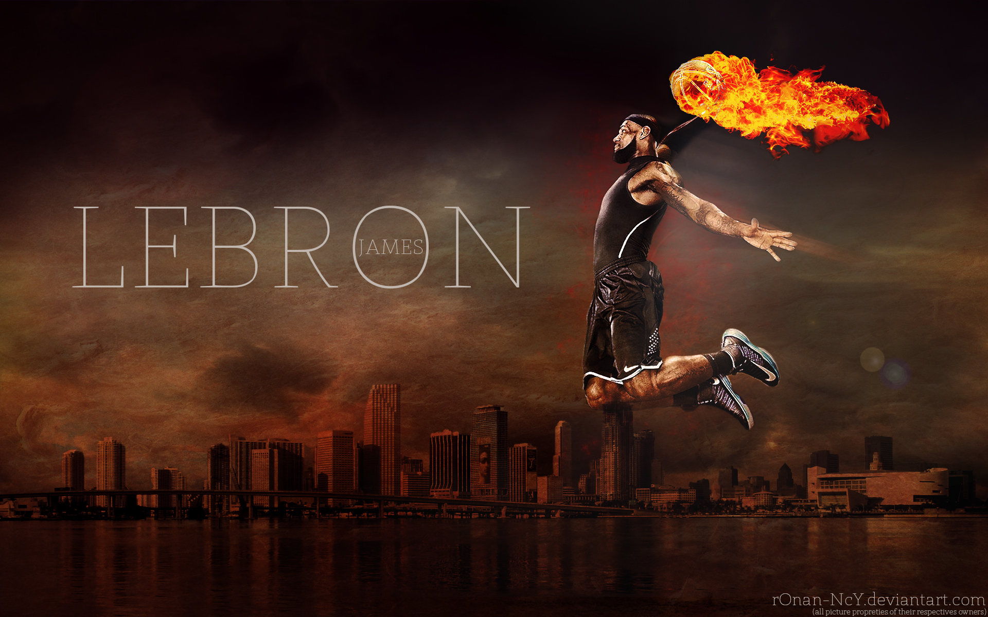 Download hd 1920x1200 LeBron James PC background ID:113154 for free